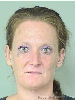 Mugshot of Kindra K Lanier booked in Palm Beach County, Florida on September 10, 2026