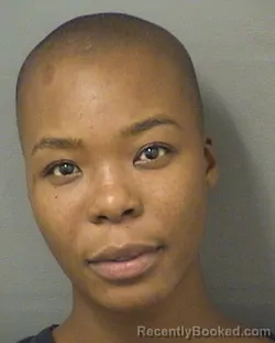 Mugshot of Sonwindsialexandra Beauge booked in Palm Beach County, Florida on September 10, 2026