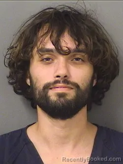 Mugshot of Drake Viktor Vidak booked in Palm Beach County, Florida on September 11, 2026