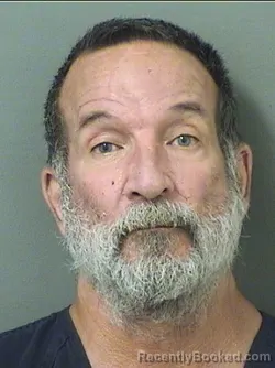 Mugshot of David J Rodgers booked in Palm Beach County, Florida on September 11, 2026