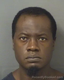Mugshot of Rashawn Agyemang Nti booked in Palm Beach County, Florida on September 11, 2026
