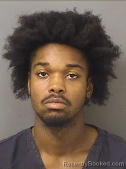 Mugshot of Romario A Brooks booked in Palm Beach County, Florida on September 11, 2026