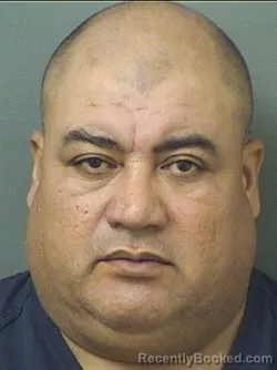 Mugshot of Adrian Acosta booked in Palm Beach County, Florida on September 11, 2026