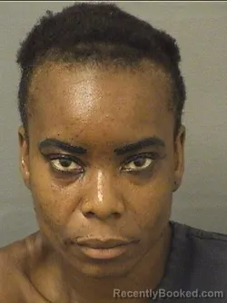 Mugshot of Quanterria Chacola Davis booked in Palm Beach County, Florida on September 11, 2026