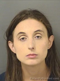 Mugshot of Aryn R Okane booked in Palm Beach County, Florida on September 11, 2026