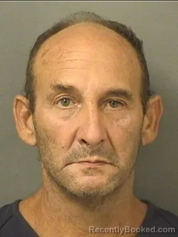 Mugshot of Gregory A Gonzalez booked in Palm Beach County, Florida on September 12, 2026