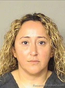 Mugshot of Ivy Ortiz booked in Palm Beach County, Florida on September 12, 2026