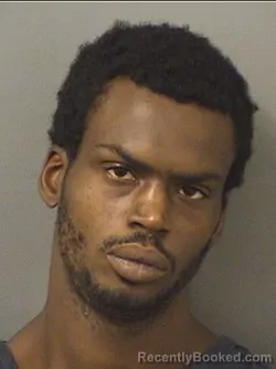 Mugshot of Trevor Adolphst Bryant booked in Palm Beach County, Florida on September 12, 2026