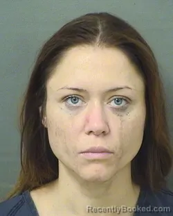 Mugshot of Victoria Grey Hess booked in Palm Beach County, Florida on September 12, 2026