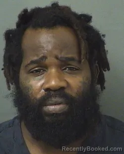 Mugshot of Vilfranc Bonhomme booked in Palm Beach County, Florida on September 13, 2026