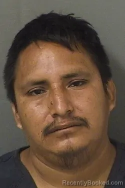 Mugshot of Tomas Felixperez booked in Palm Beach County, Florida on September 13, 2026