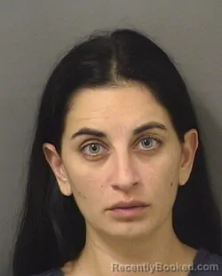 Mugshot of Hannah Lee Theuerkauf booked in Palm Beach County, Florida on September 13, 2026