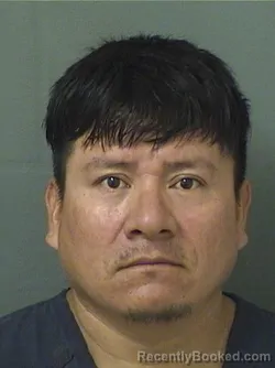 Mugshot of Malaquias Mazariegosrivera booked in Palm Beach County, Florida on September 13, 2026