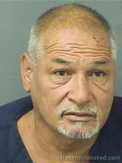 Mugshot of Richard Terrazas booked in Palm Beach County, Florida on September 14, 2026