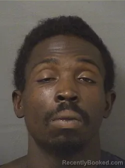 Mugshot of Aaron Germaine Johnson booked in Palm Beach County, Florida on September 14, 2026