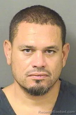 Mugshot of Jose A Mendoza booked in Palm Beach County, Florida on September 14, 2026