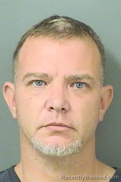 Mugshot of Justin Dywayne Stevenson booked in Palm Beach County, Florida on September 14, 2026