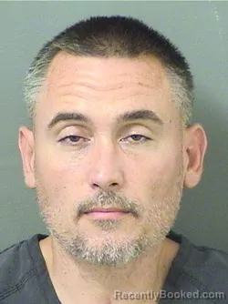 Mugshot of Brandon Roy Hansel booked in Palm Beach County, Florida on September 14, 2026
