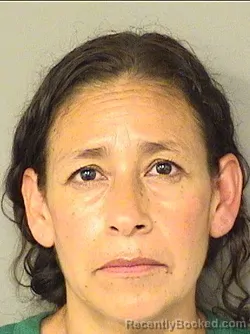 Mugshot of Maria Trinidad Carmonagomez booked in Palm Beach County, Florida on September 14, 2026