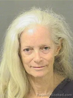 Mugshot of Michele Susangarrett Morrow booked in Palm Beach County, Florida on September 14, 2026