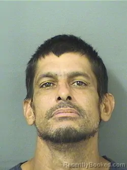 Mugshot of Carlos Roberto Pachecolugo booked in Palm Beach County, Florida on September 14, 2026