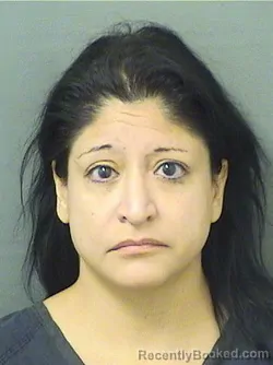 Mugshot of Analia Del Carmen Penney booked in Palm Beach County, Florida on September 14, 2026