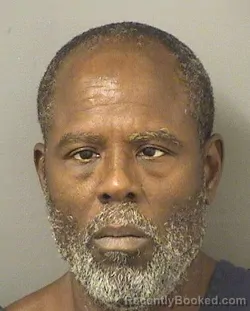 Mugshot of Juan Latrez Poole booked in Palm Beach County, Florida on September 14, 2026