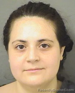 Mugshot of Daiana Belen Cannataro booked in Palm Beach County, Florida on September 14, 2026