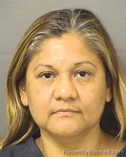 Mugshot of Maria Delcarmen Gutierrezhernandez booked in Palm Beach County, Florida on September 14, 2026
