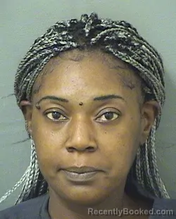 Mugshot of April Latoya Peterson booked in Palm Beach County, Florida on September 14, 2026