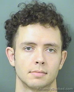 Mugshot of Alexander Michael Diaz booked in Palm Beach County, Florida on September 15, 2026