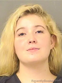 Mugshot of Charlotte Rolon booked in Palm Beach County, Florida on September 15, 2026