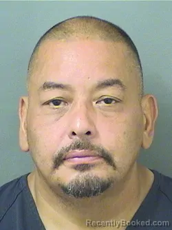 Mugshot of William Torres booked in Palm Beach County, Florida on September 15, 2026