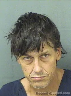 Mugshot of Gary Bedore booked in Palm Beach County, Florida on September 15, 2026