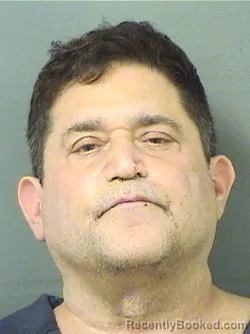 Mugshot of Steven Jerome Rosenfield booked in Palm Beach County, Florida on September 15, 2026