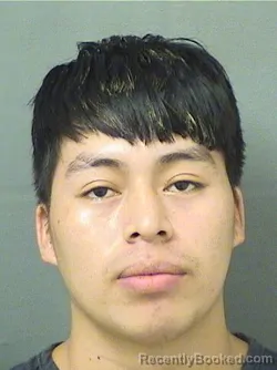 Mugshot of Edwin Eduardo Escobarmendez booked in Palm Beach County, Florida on September 15, 2026