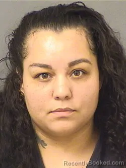 Mugshot of Brianna Elizabeth Rodriguez booked in Palm Beach County, Florida on September 15, 2026