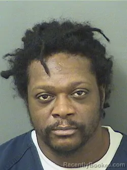 Mugshot of Rachad Javon Williams booked in Palm Beach County, Florida on September 15, 2026