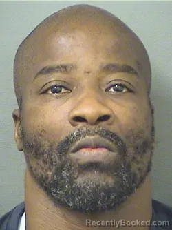 Mugshot of Devaris Lanard Frederick booked in Palm Beach County, Florida on September 15, 2026