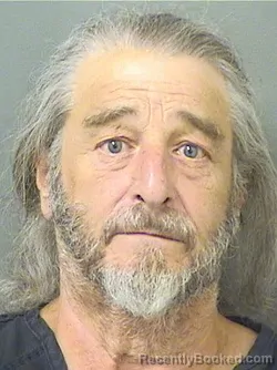 Mugshot of Robert Raymond Crowley booked in Palm Beach County, Florida on September 15, 2026
