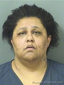 Mugshot of Elizabeth Marie Romerodiaz booked in Palm Beach County, Florida on September 16, 2026