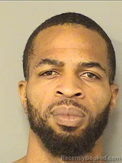 Mugshot of Lavoski Xavier Butler booked in Palm Beach County, Florida on September 16, 2026