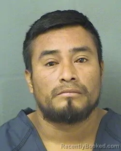 Mugshot of Allan Isidrofelix booked in Palm Beach County, Florida on September 16, 2026