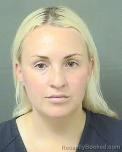 Mugshot of Kayla Darlin Bartosiewicz booked in Palm Beach County, Florida on September 16, 2026
