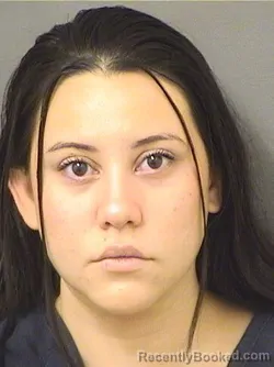 Mugshot of Norimar Monica Oropeza booked in Palm Beach County, Florida on September 19, 2026