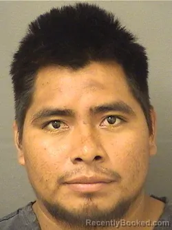 Mugshot of Carlos Perezordinez booked in Palm Beach County, Florida on September 19, 2026