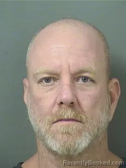 Mugshot of Douglas Joseph Proctor booked in Palm Beach County, Florida on September 28, 2026