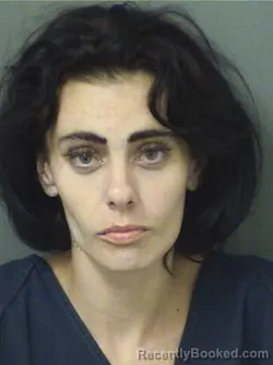 Mugshot of Callie R Riedel booked in Palm Beach County, Florida on September 29, 2026