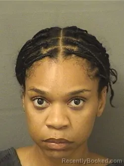 Mugshot of Ritha Leveille booked in Palm Beach County, Florida on October 10, 2026