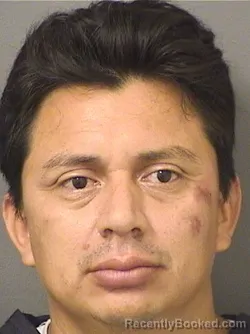 Mugshot of Edwin Adonay Garcianieto booked in Palm Beach County, Florida on October 10, 2026